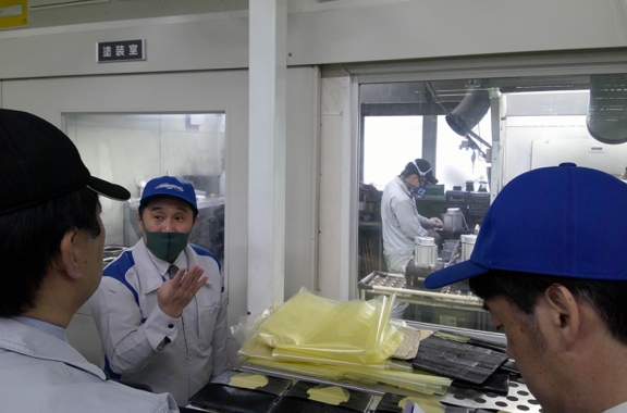 危機管理・危機対策の行動指針 防爆点検の様子