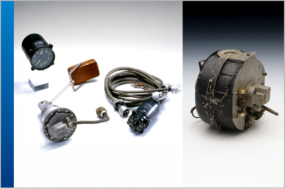 97式油量計、爆撃照準器用ジャイロ（試作品）